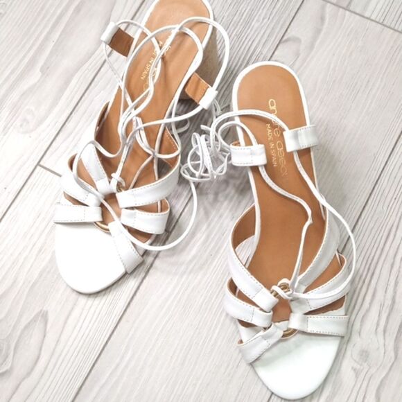 (43-3502) Andre Assous Women's Maggie Espadrille Wedge Sandals Sz 39 (8.5) - Picture 3 of 11